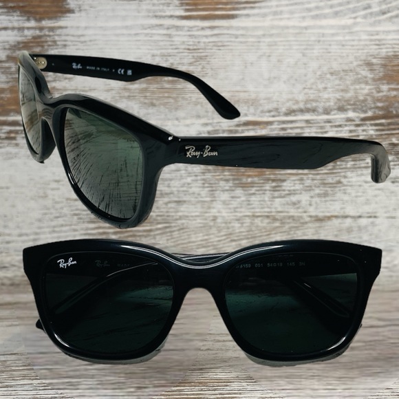 Ray-Ban | Accessories | Nwot Ray Ban Sunglasses Updated Wayfarer Cat ...